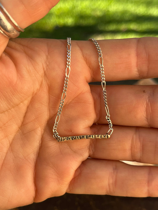 Gold Bar Necklace