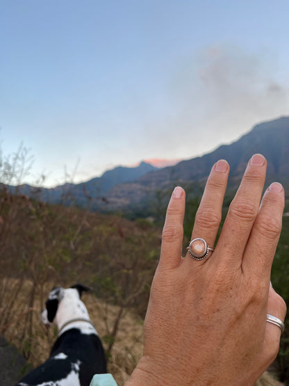 Cinnamon Puka Shell Ring MTO