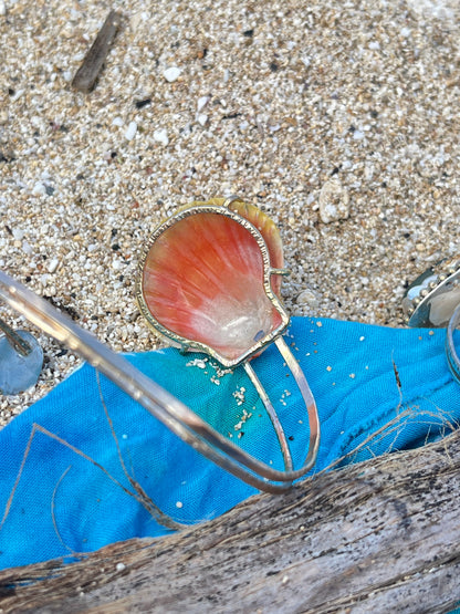 Sunrise Shell Arm Cuff