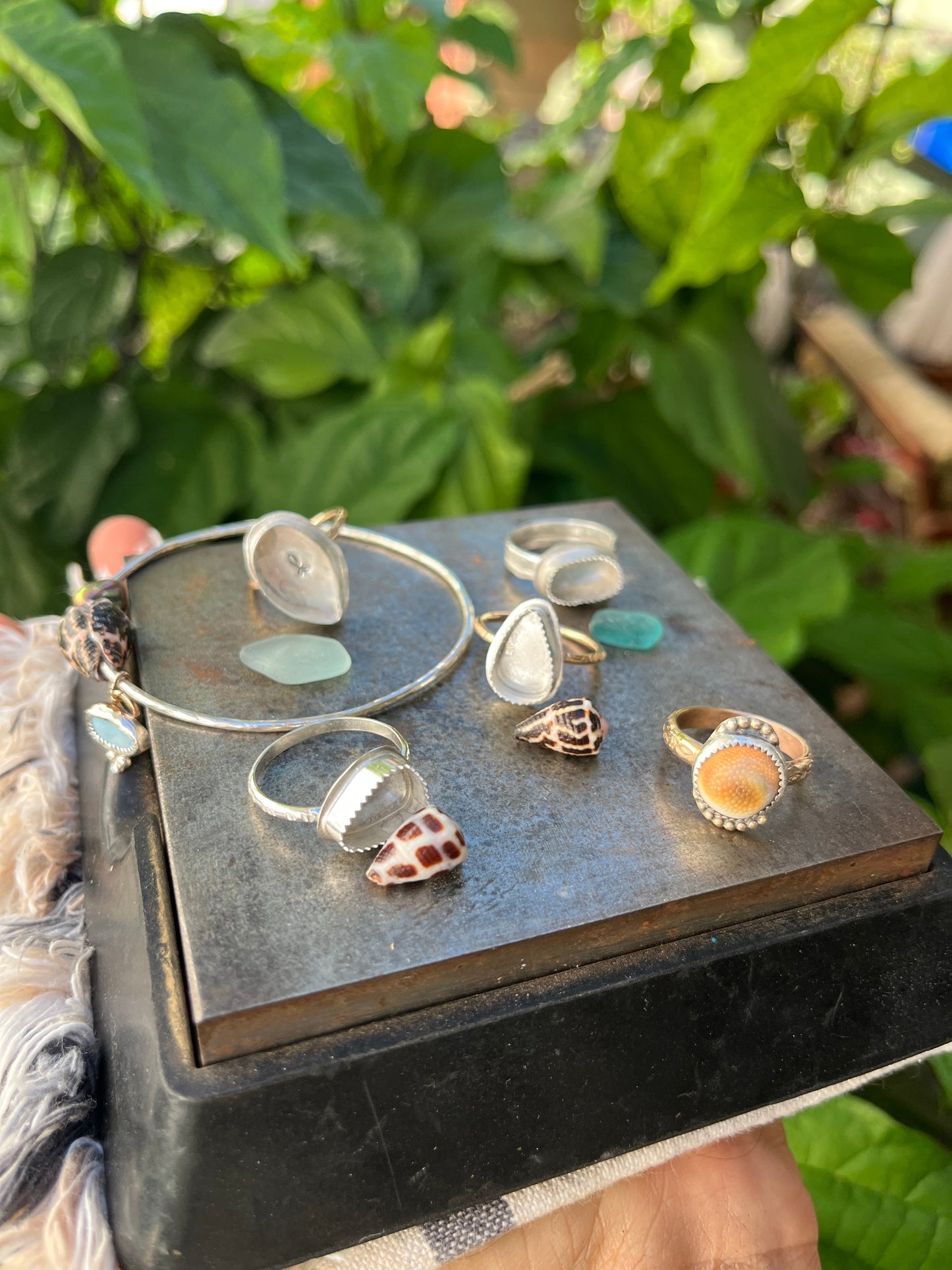 Seaglass Ring | Sz. 7