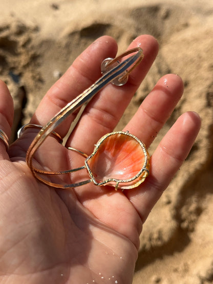Sunrise Shell Arm Cuff