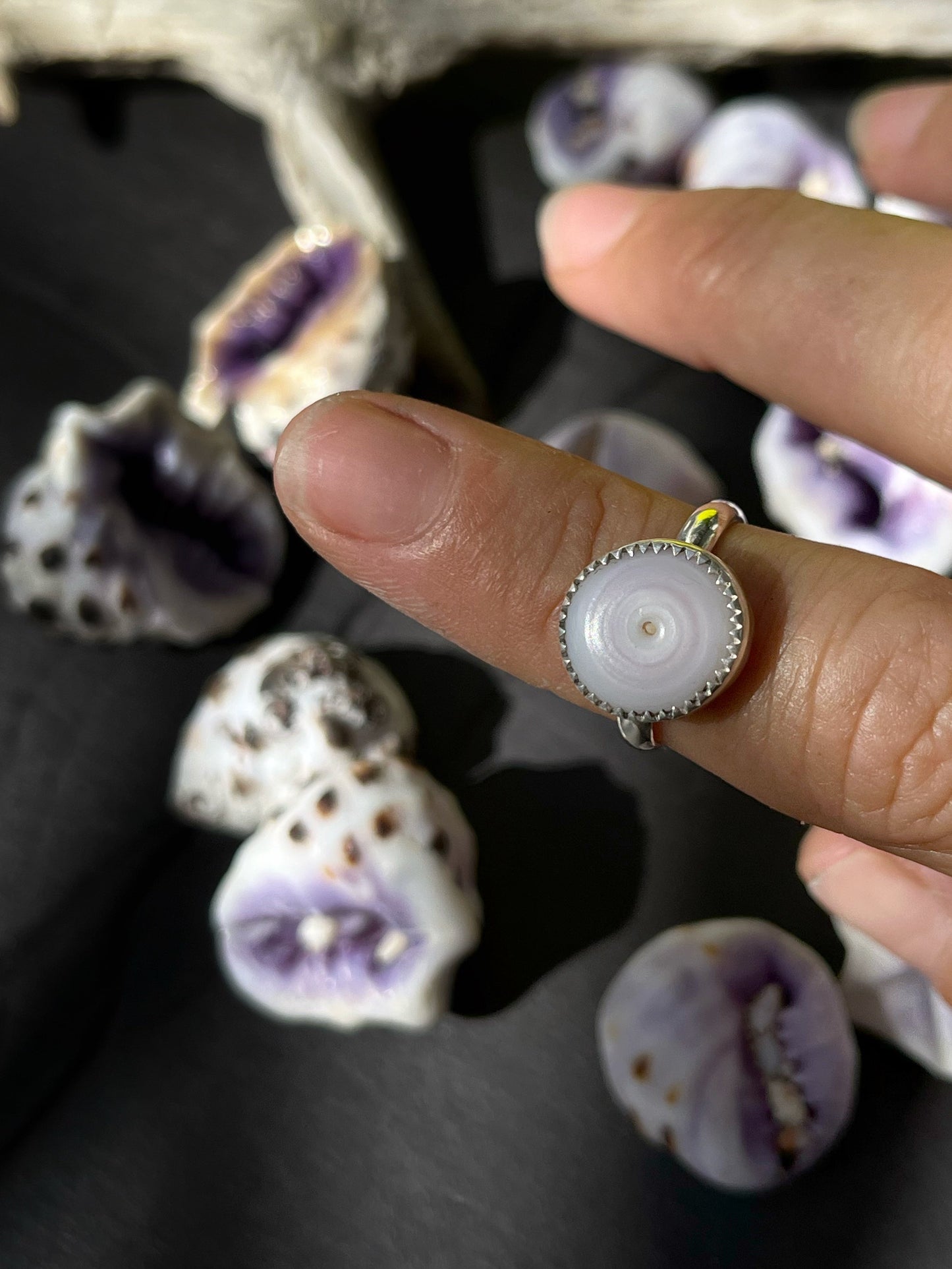 Hawaiian Puka Shell Ring