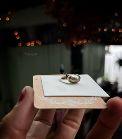 Tahitian Keshi Pearl Pinky / Midi Ring
