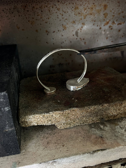 Bar Harbor Sea Glass Cuff
