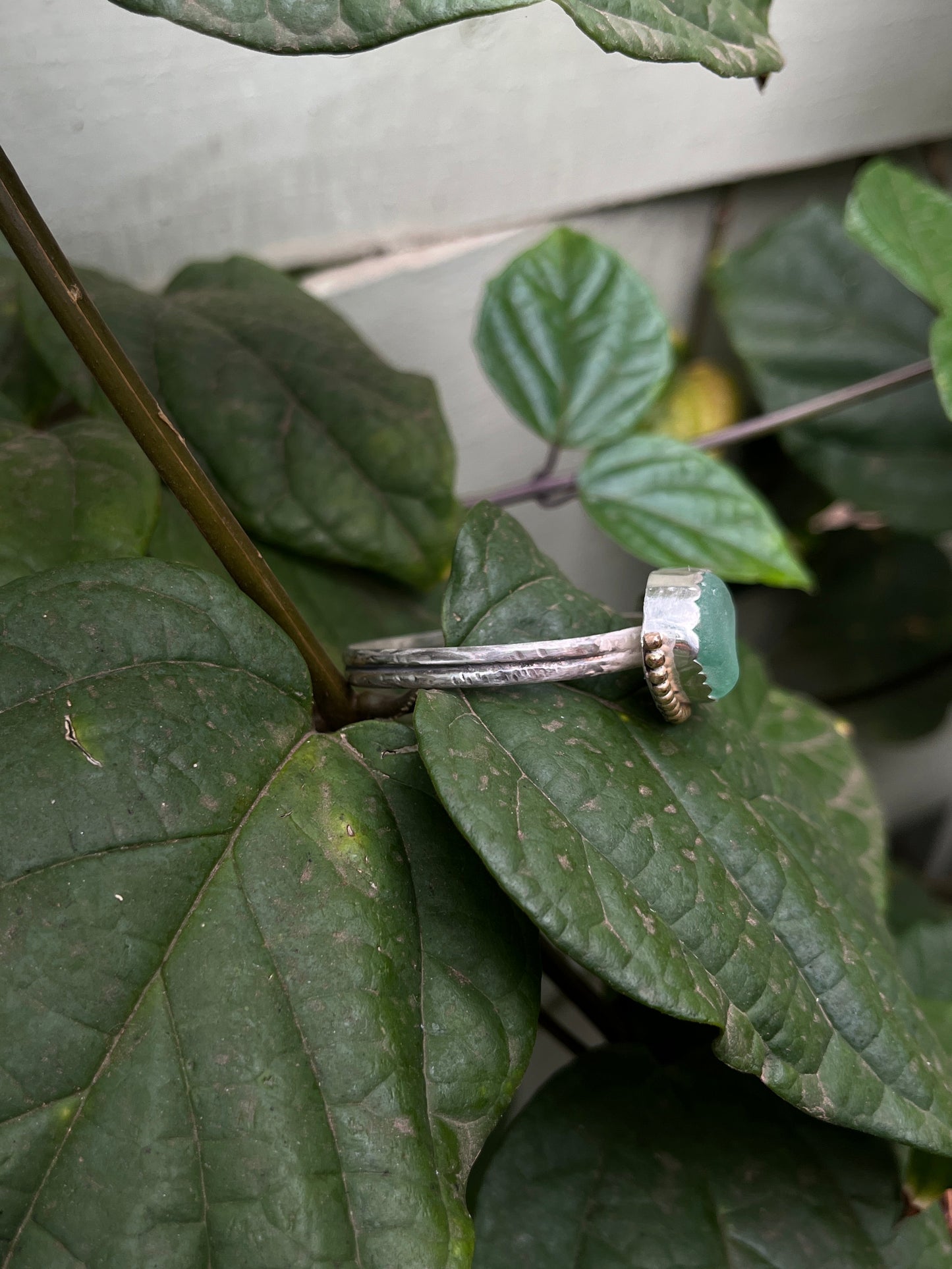 Bar Harbor Sea Glass Cuff