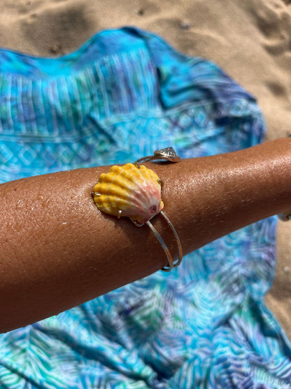 Sunrise Shell Arm Cuff
