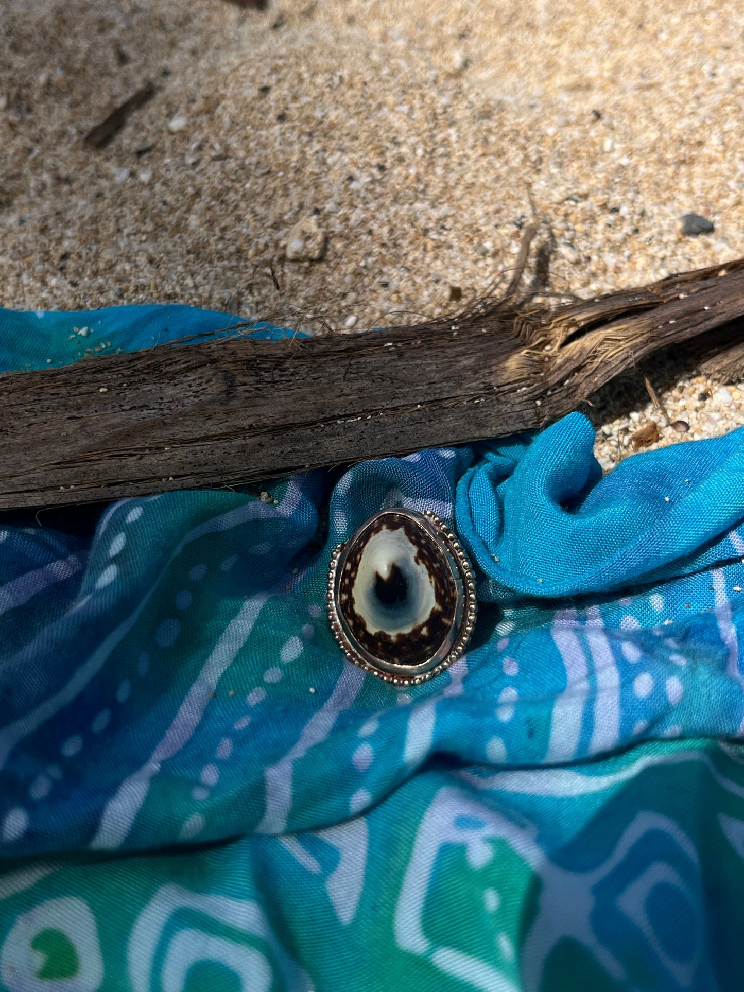 Mavericks Beach Art Deco Statement Ring RTS