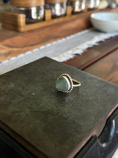 Mixed Metal Mermaid Tear Ring MTO