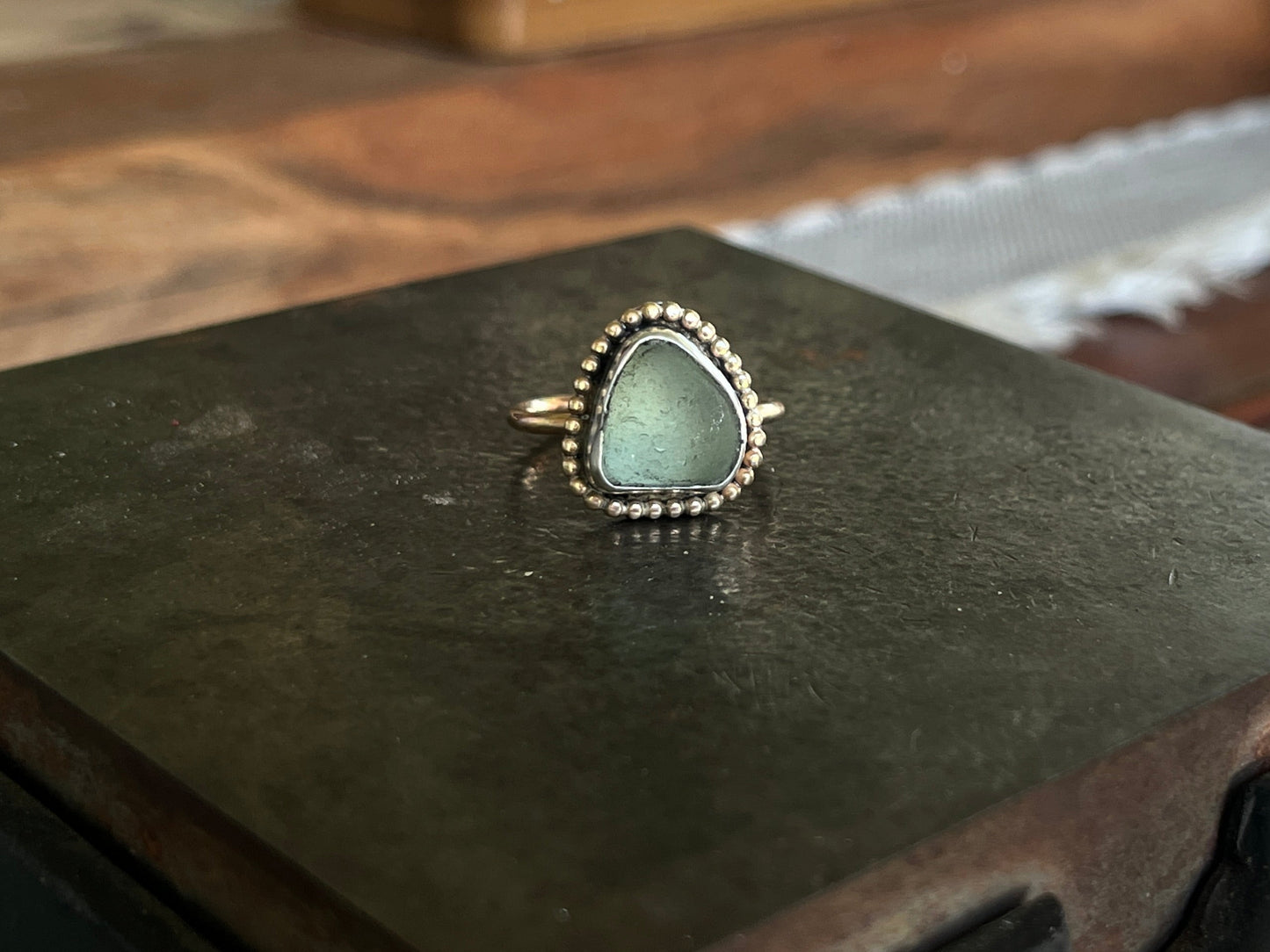 Mixed Metal Mermaid Tear Ring MTO