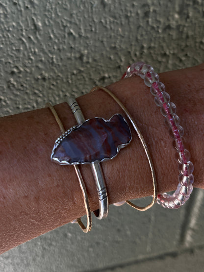 Hand-Forged Arrowhead Cuff Bracelet