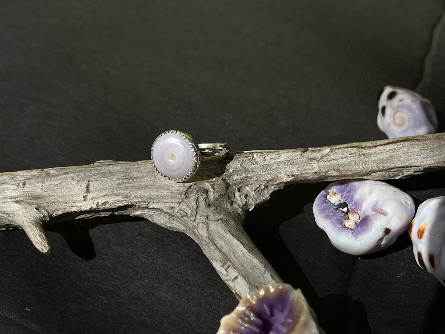 Hawaiian Puka Shell Ring