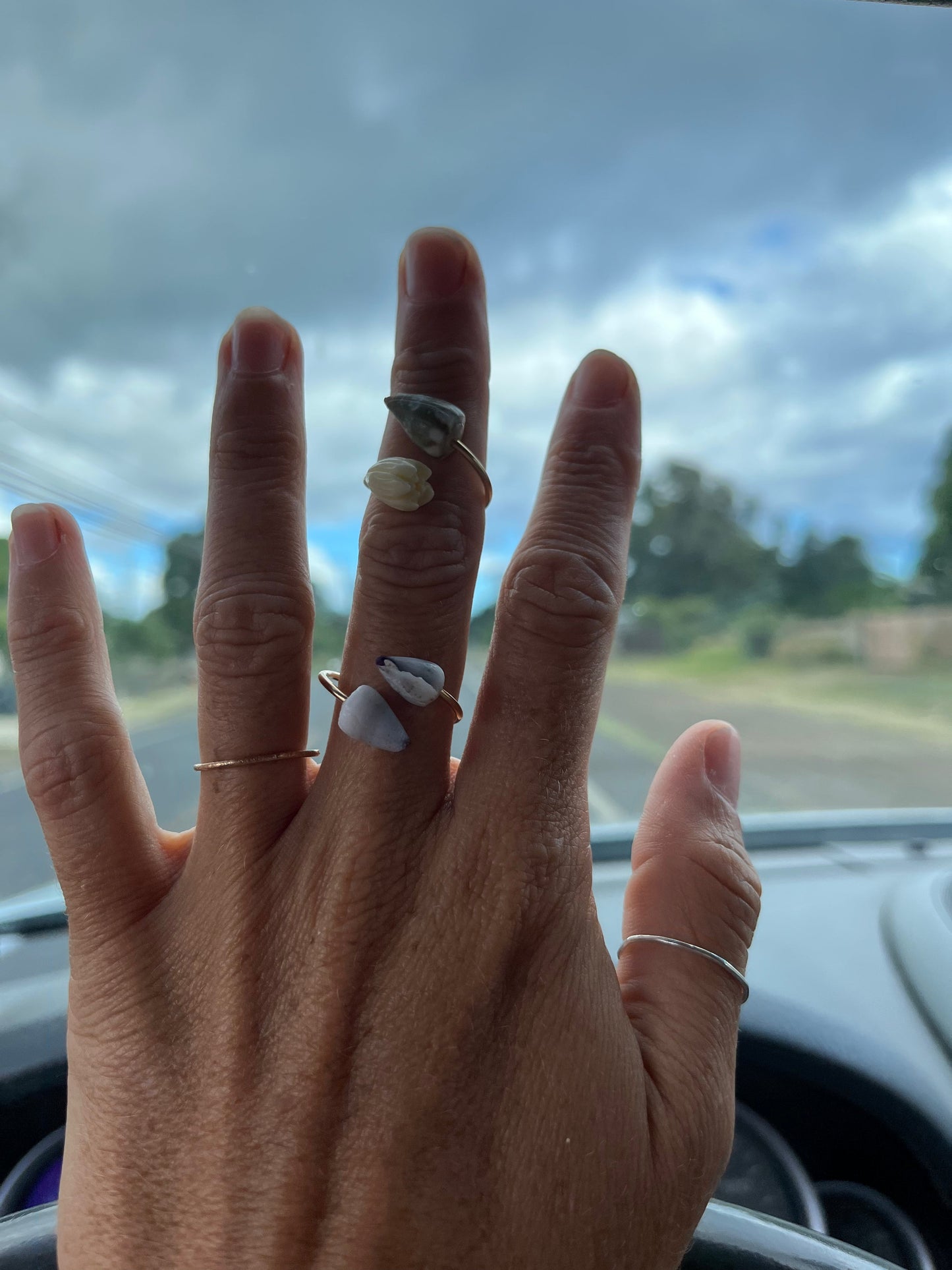Aloha Bypass Ring MTO