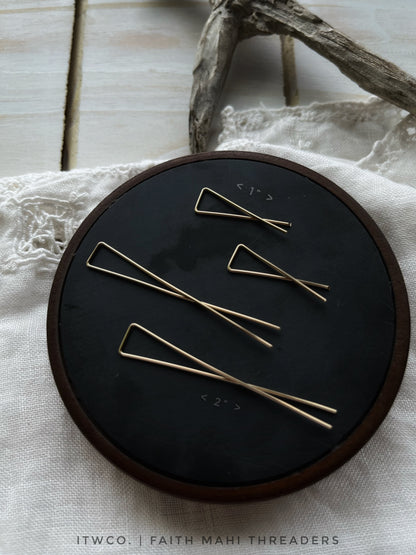 faith threader earrings | mini mahi