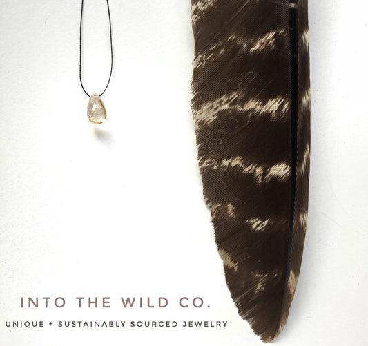 rutilated quartz necklace