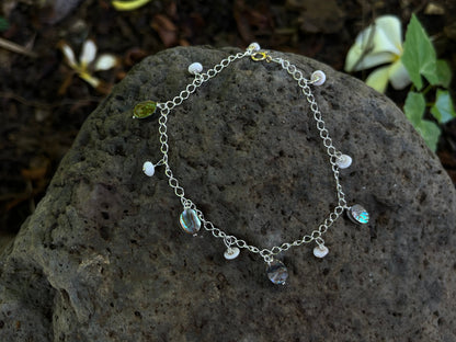 Abalone + Puka Anklet MTO
