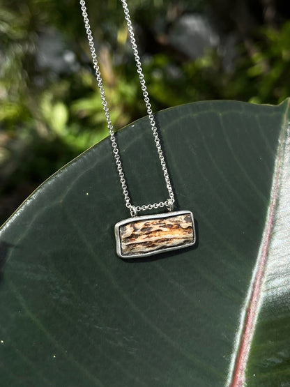 Antler Bar Necklace MTO