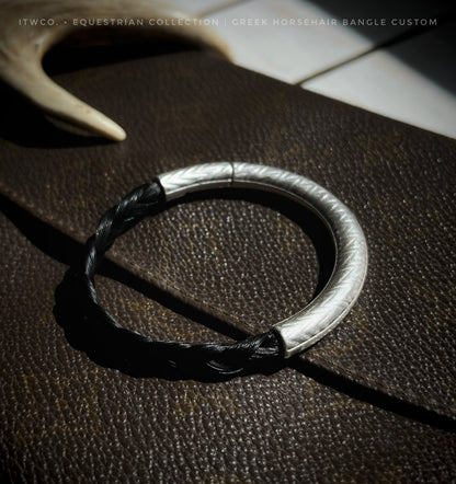 Horsehair Memento Greek Bangle
