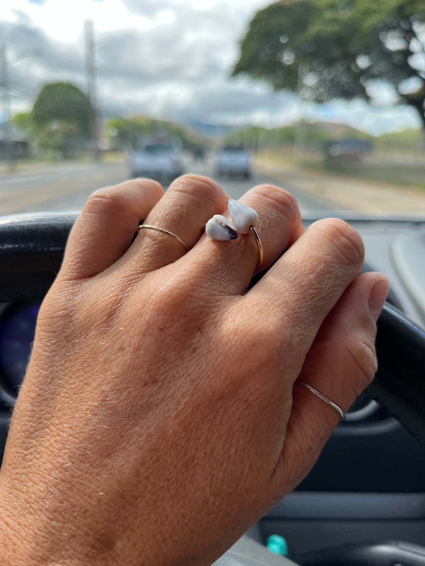 Aloha Bypass Ring MTO