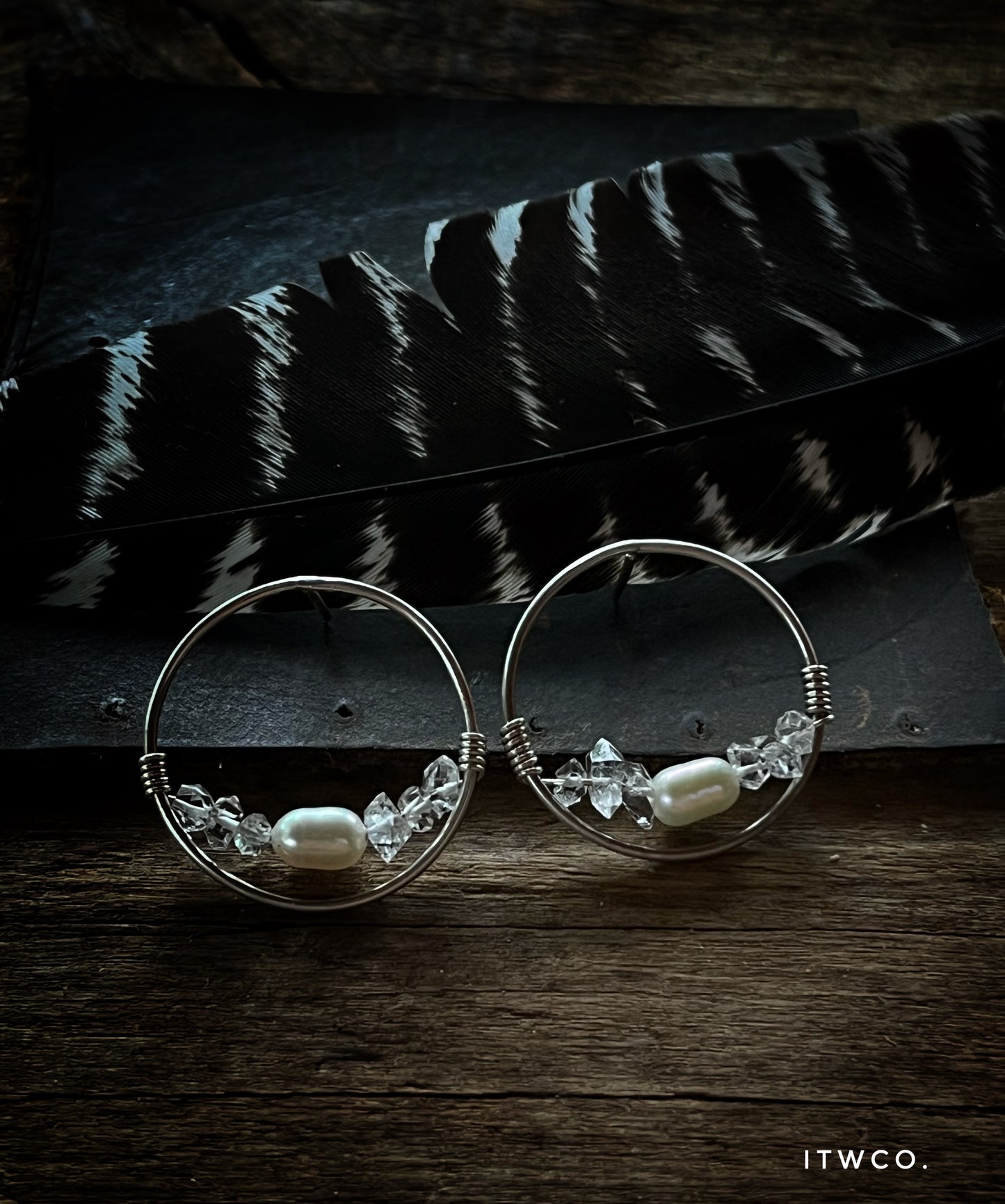 Herkimer Hoop Studs MTO