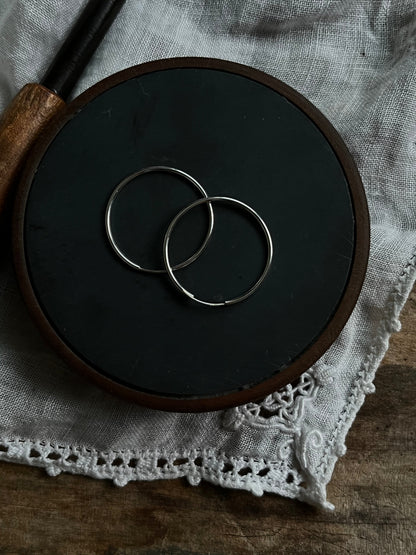 Signature Gold Hoops