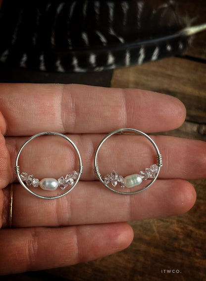 Herkimer Hoop Studs MTO