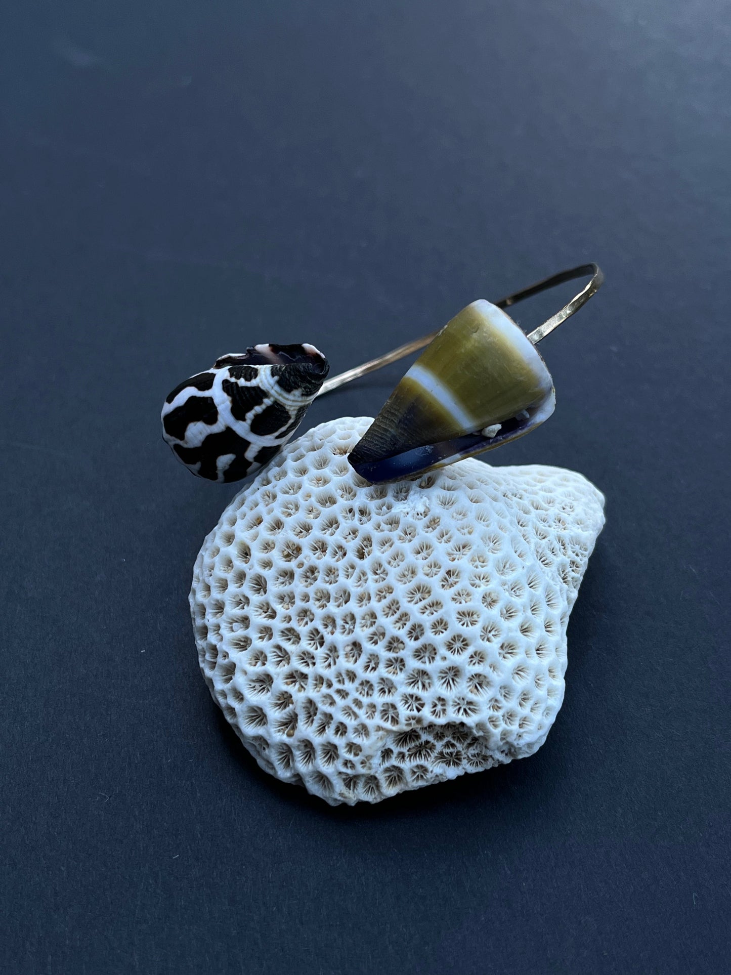 Seashell Statement Cuff MTO