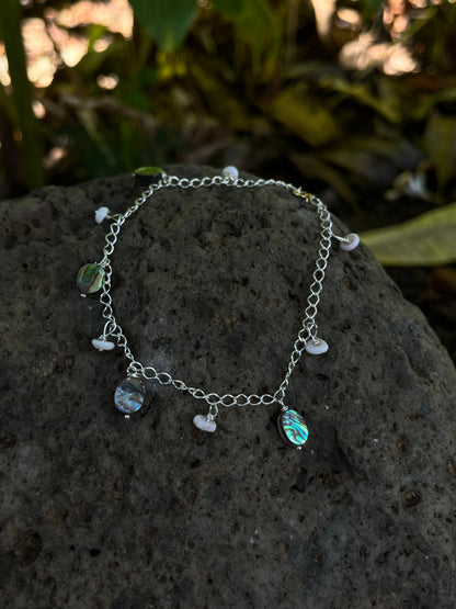 Abalone + Puka Anklet MTO