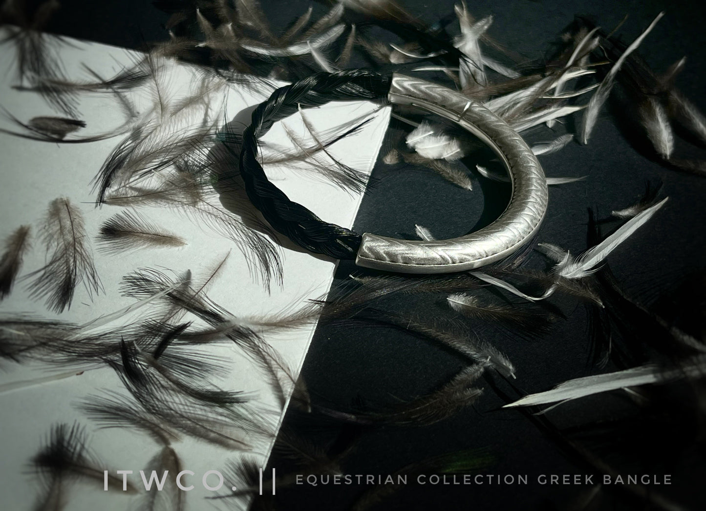 Horsehair Memento Greek Bangle