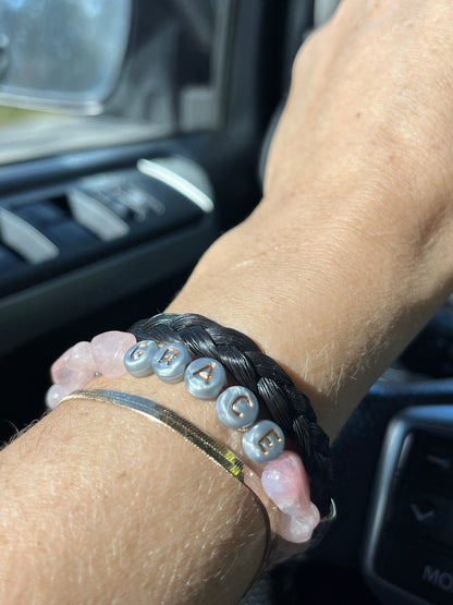 Horsehair Memento Greek Bangle