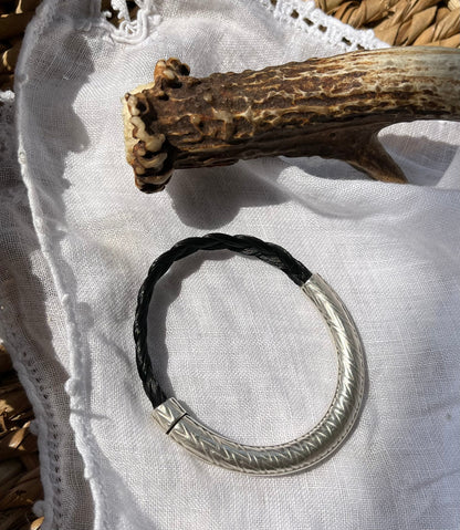 Horsehair Memento Greek Bangle